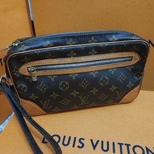 Authentic Louis Vuitton Marly clutch